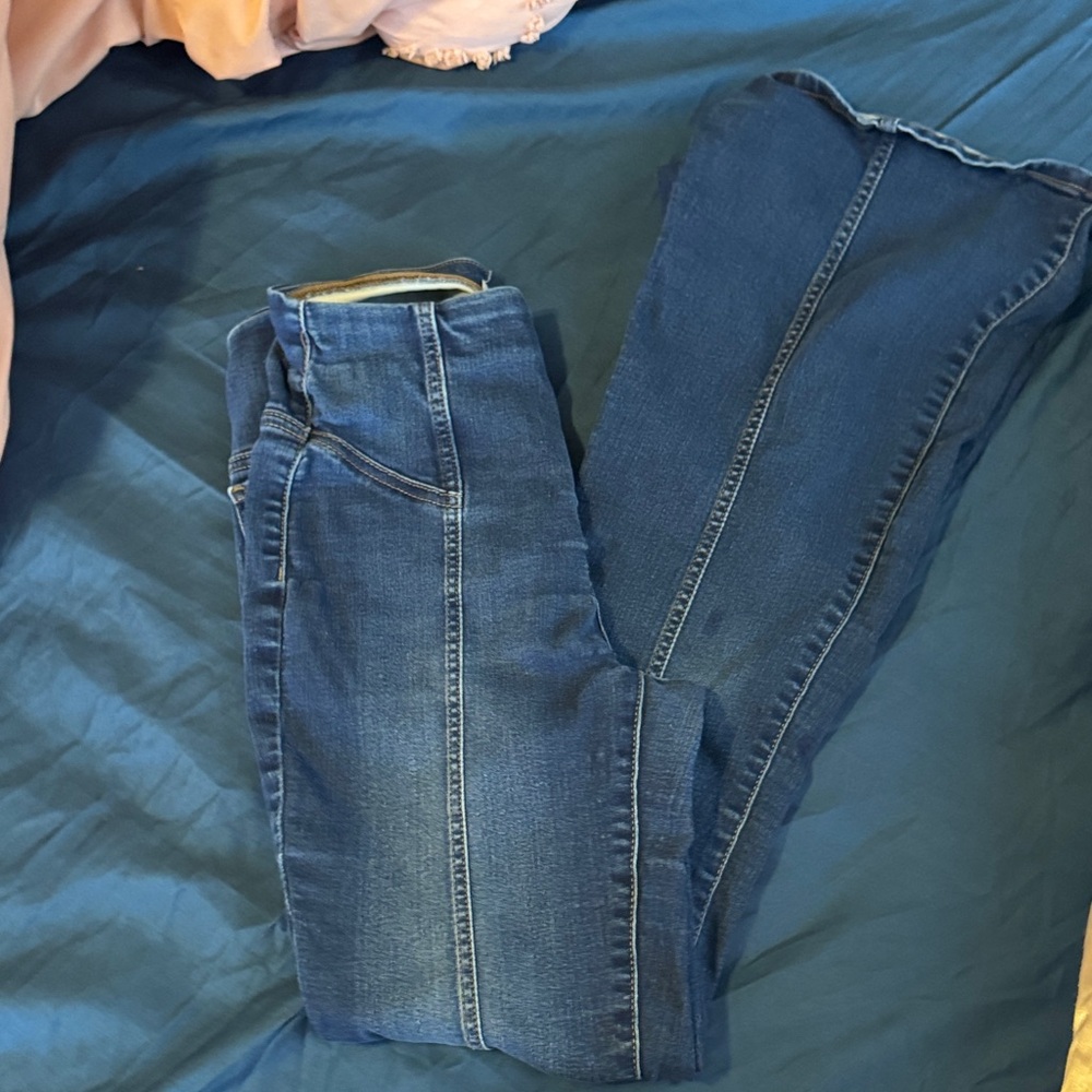 SO Women's Flare Jeans in Blue